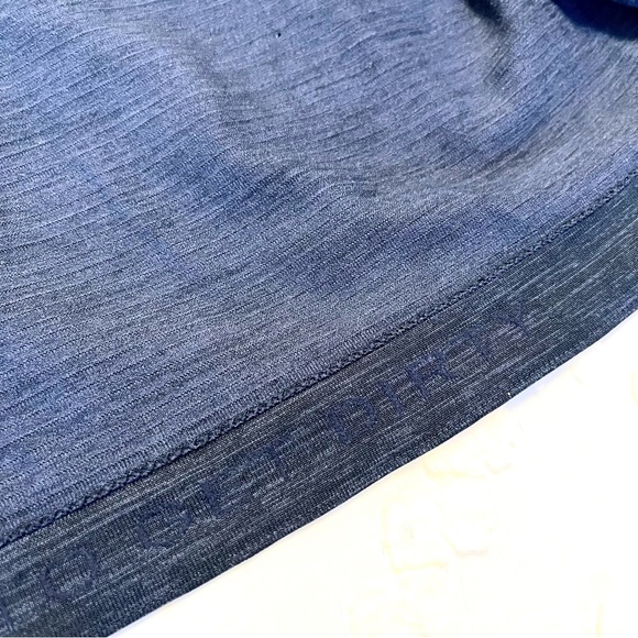 Men’s Lululemon Blue Short Sleeve Top - Time to Get Dirty Shirt - size M - Picture 7 of 10